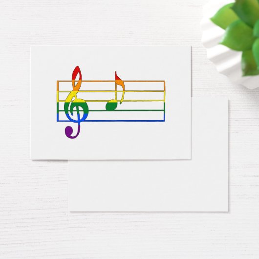 Rainbow 'A' Musical Note (Desk)