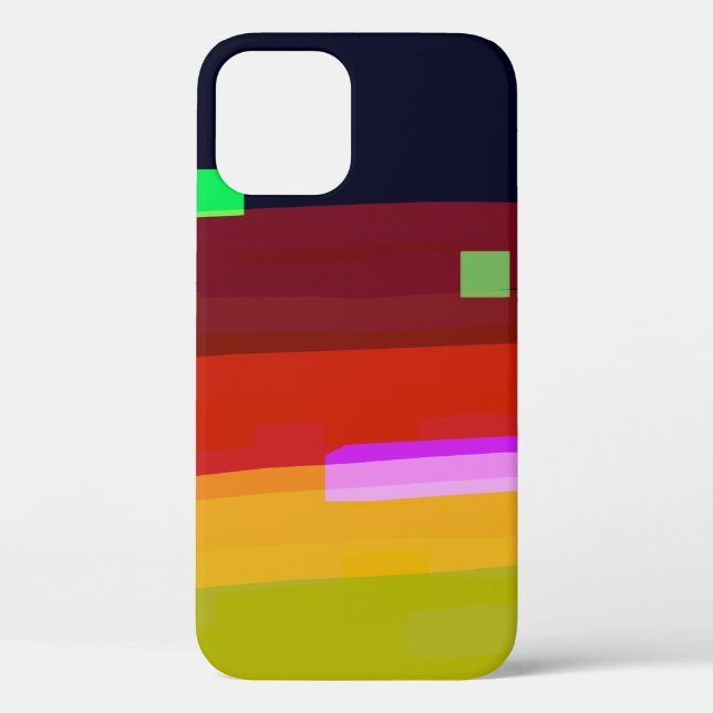 Rainbow Abstract Art Case-Mate iPhone Case (Back)