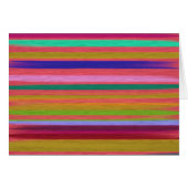 Rainbow abstract art stripes modern (Front Horizontal)