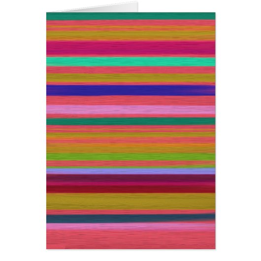 Rainbow abstract art stripes modern (Front)