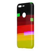 Rainbow Abstract Art Uncommon Google Pixel Case (Back/Left)