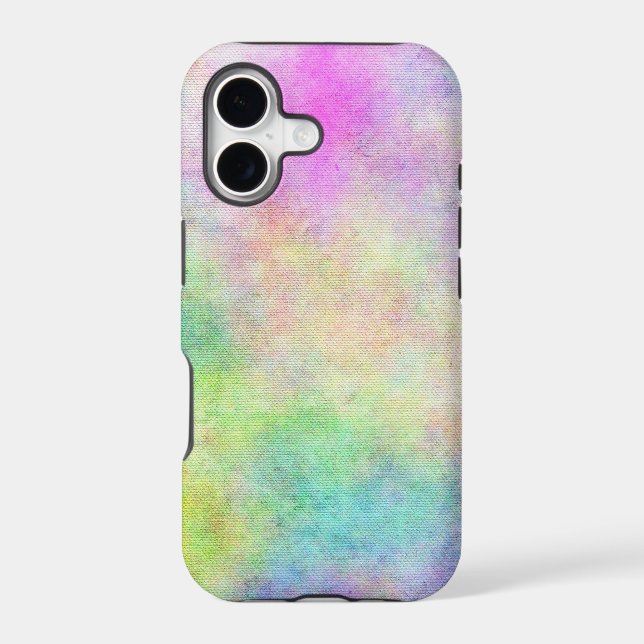 Rainbow Abstract Iphone Case (Back)