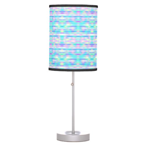 Rainbow Abstract  Pattern  Table Lamp