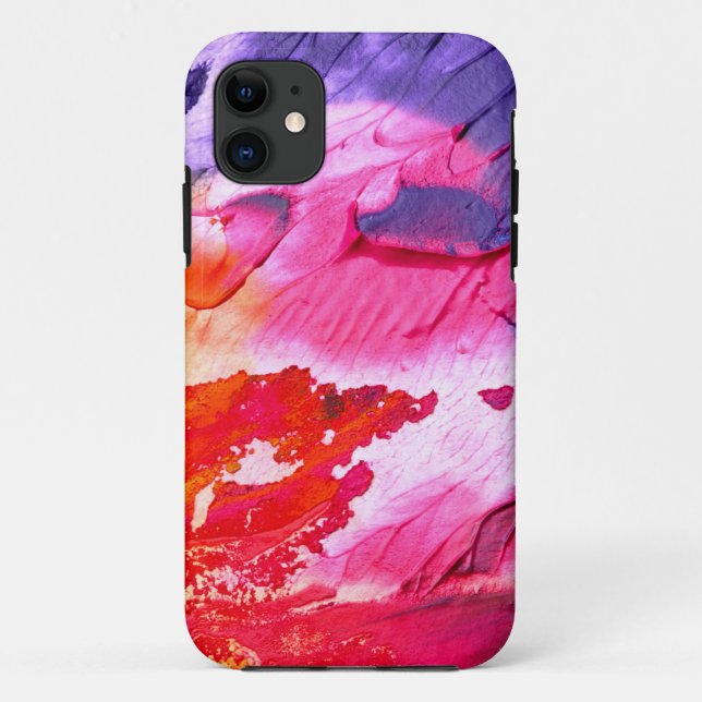 rainbow abstract phone case (Back)