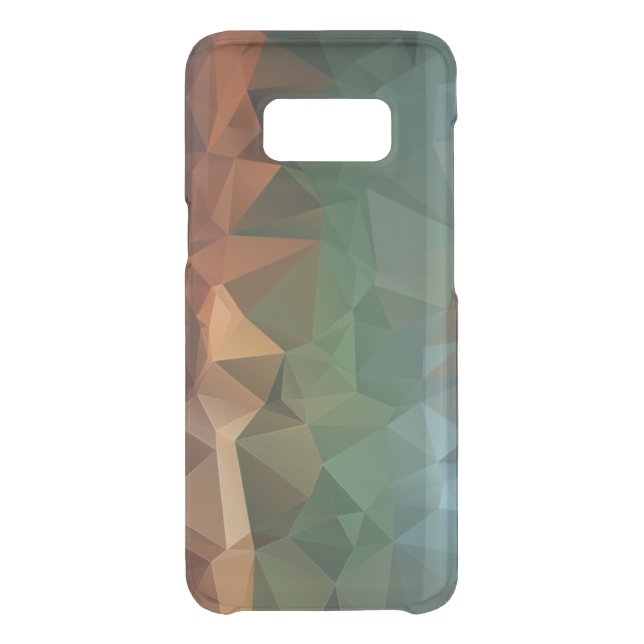 Rainbow Abstract Pyramid Art Uncommon Samsung Galaxy Case (Back)