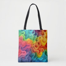 Rainbow Abstract Waves