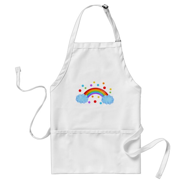 Rainbow Adult Apron (Front)