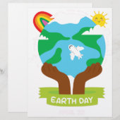 rainbow african Earth Day (Front/Back)
