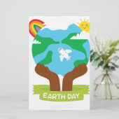 rainbow african Earth Day (Standing Front)