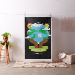 rainbow african Earth Day fabric