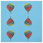 Rainbow Air Balloon Fabric