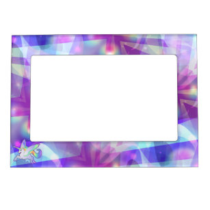 Rainbow Alicorn Magnetic Picture Frame