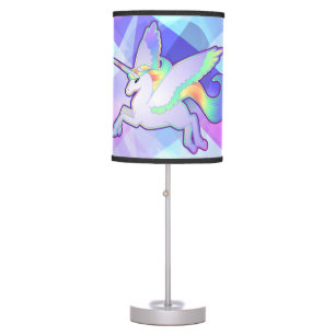 Rainbow Alicorn Table Lamp