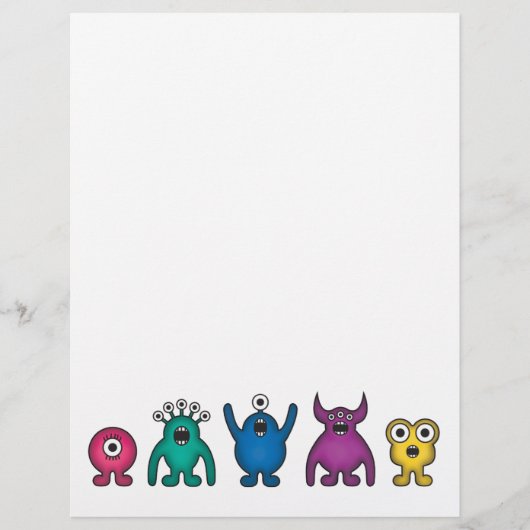 Rainbow Alien Monsters (Front)