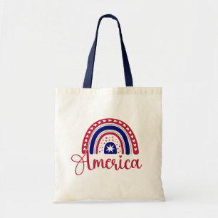 Rainbow America  Tote Bag