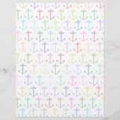 Rainbow anchor pattern (Front)