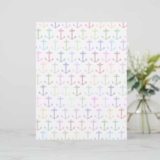 Rainbow anchor pattern (Standing Front)