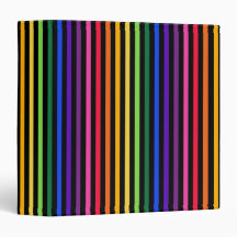 Rainbow and black stripes