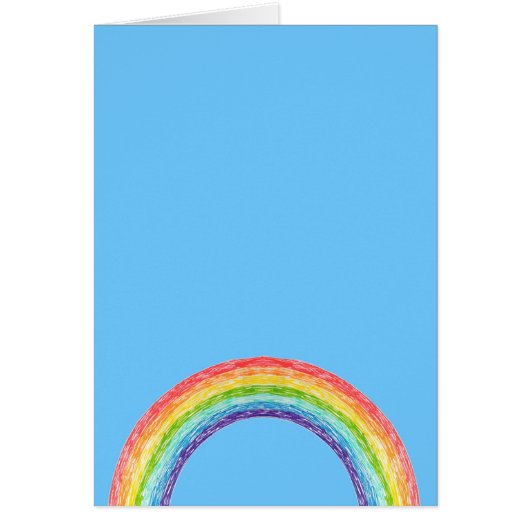 Rainbow and blue sky (Front)