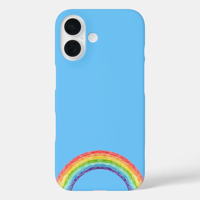 Rainbow and blue sky  Case-Mate iPhone case (Back)