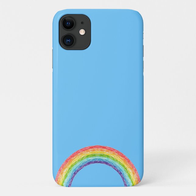 Rainbow and blue sky Case-Mate iPhone case (Back)