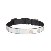 Rainbow and Heart Dog Collar