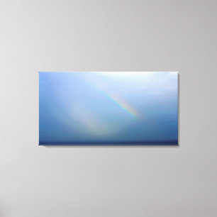 Rainbow and Sea Canvas Print