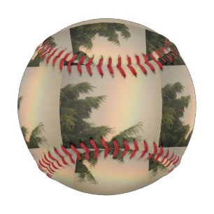 Rainbow and Trees Baseball