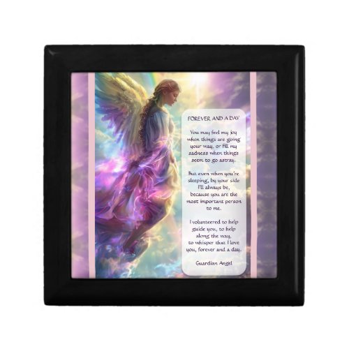 Rainbow Angel and Poem Gift Box