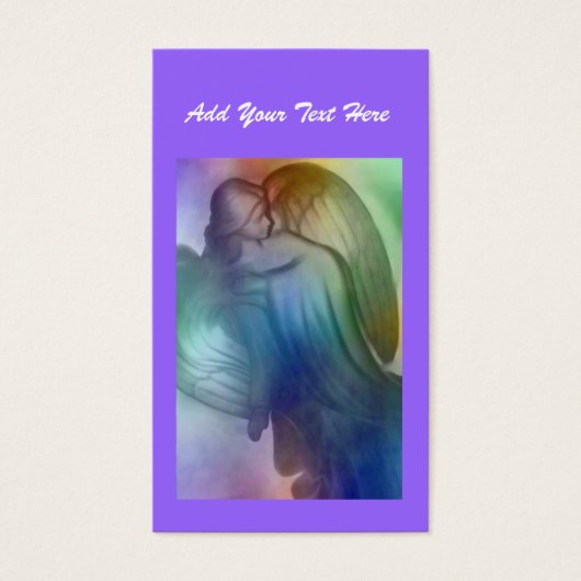Rainbow - Angel Daily Prayer Card (Front)