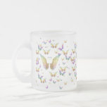 Rainbow Angel Wings And Halos Frosted Glass Coffee Mug at Zazzle