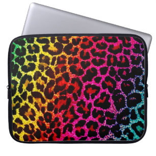 Rainbow Animal Print Laptop bag