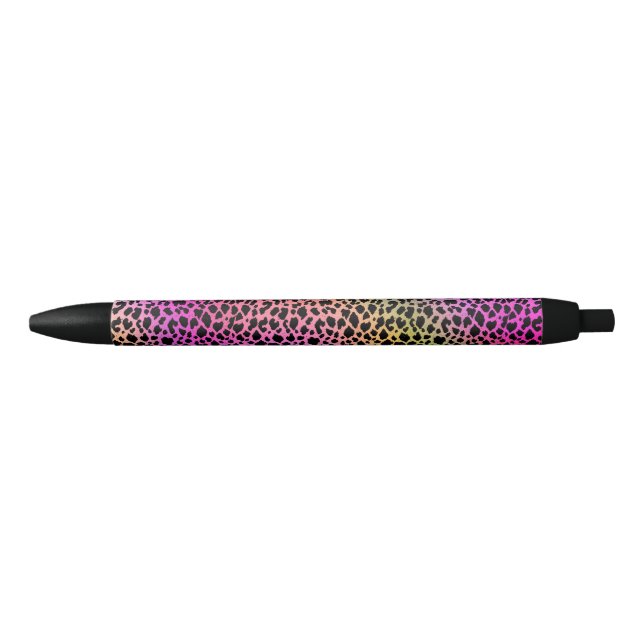 Rainbow Animal Print Pen (Front)