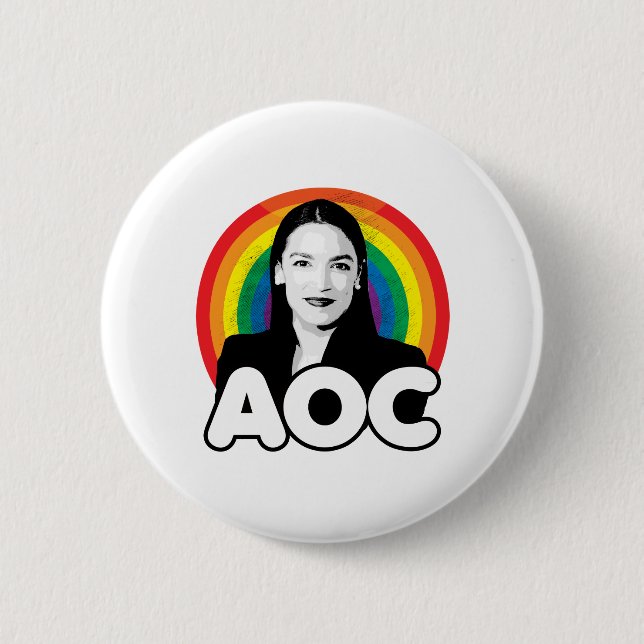 Rainbow AOC Button (Front)