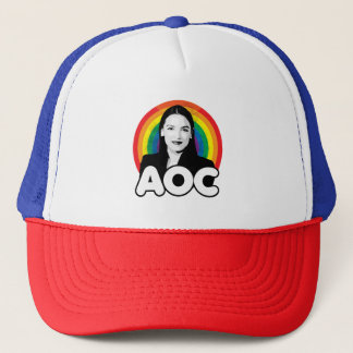 Rainbow AOC Trucker Hat
