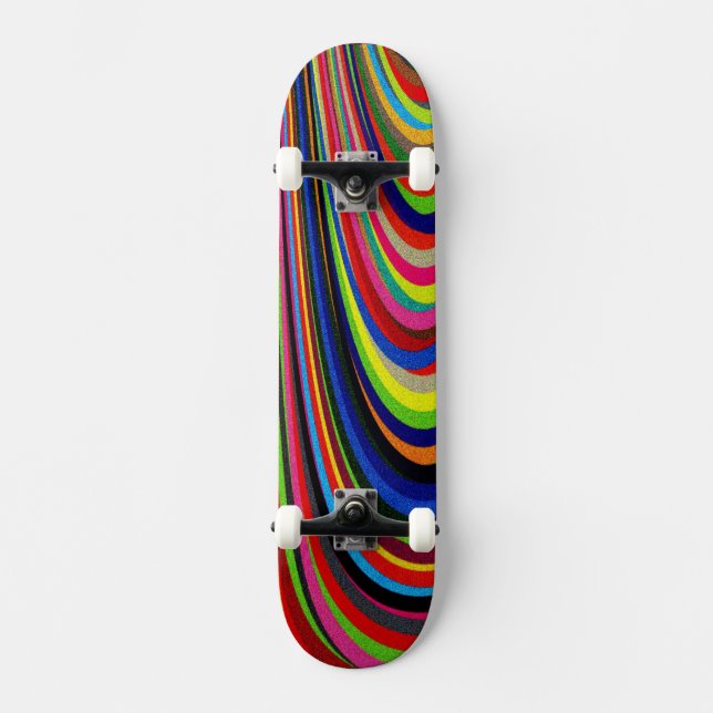 Rainbow Arch Skateboard Deck (Front)
