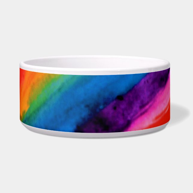 Rainbow Art Bowl (Left)