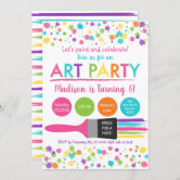 dress for a mess party invitation