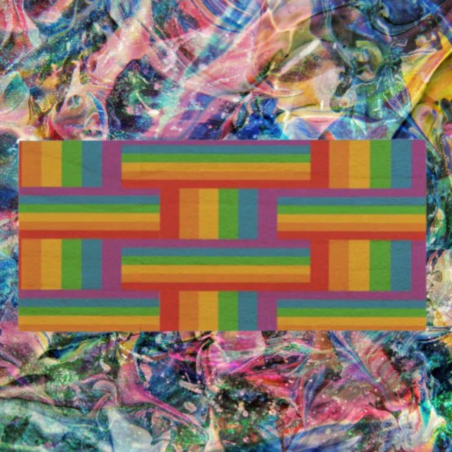 Rainbow Art USB Wood Flash Drive (Creator Uploaded)