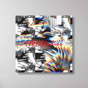 Rainbow Assault  Canvas Print