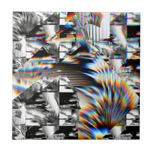 Rainbow Assault Ceramic Tile