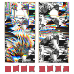 Rainbow Assault  Cornhole Set