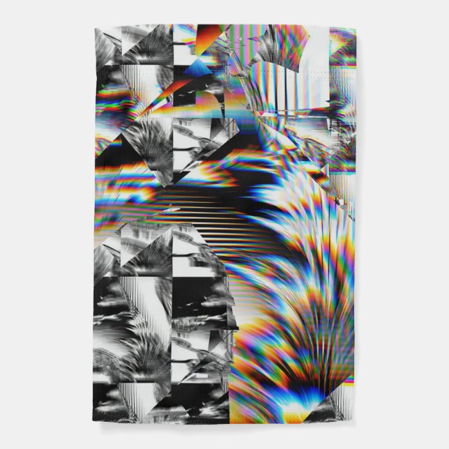 Rainbow Assault  Garden Flag (Front)