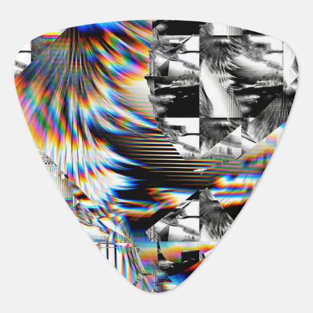 Rainbow Assault  Guitar Pick (Front)