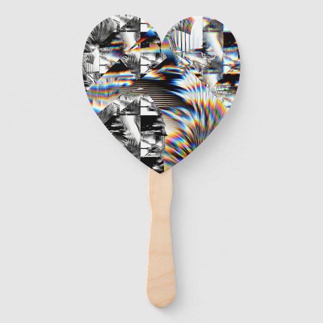 Rainbow Assault  Hand Fan (Front)