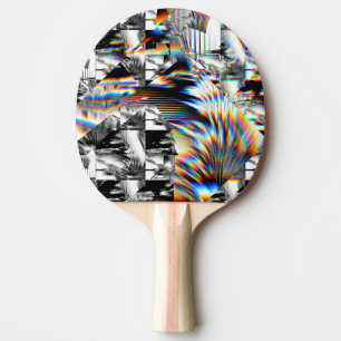 Rainbow Assault Ping Pong Paddle