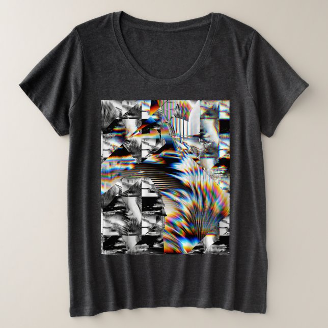 Rainbow Assault  Plus Size T-Shirt (Design Front)