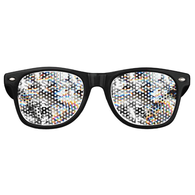 Rainbow Assault  Retro Sunglasses (Front)