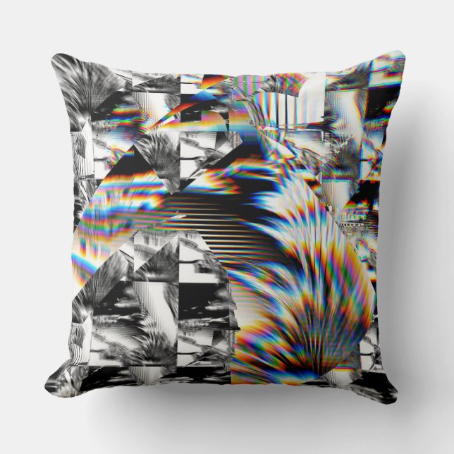 Rainbow Assault  Throw Pillow (Front)