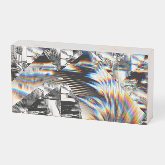 Rainbow Assault  Wooden Box Sign (Angled Horizontal)